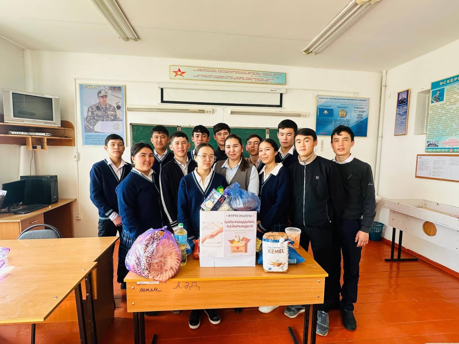 “Жақсылық жасап жарысайық” атты акциясына өз үлесімізді қостық